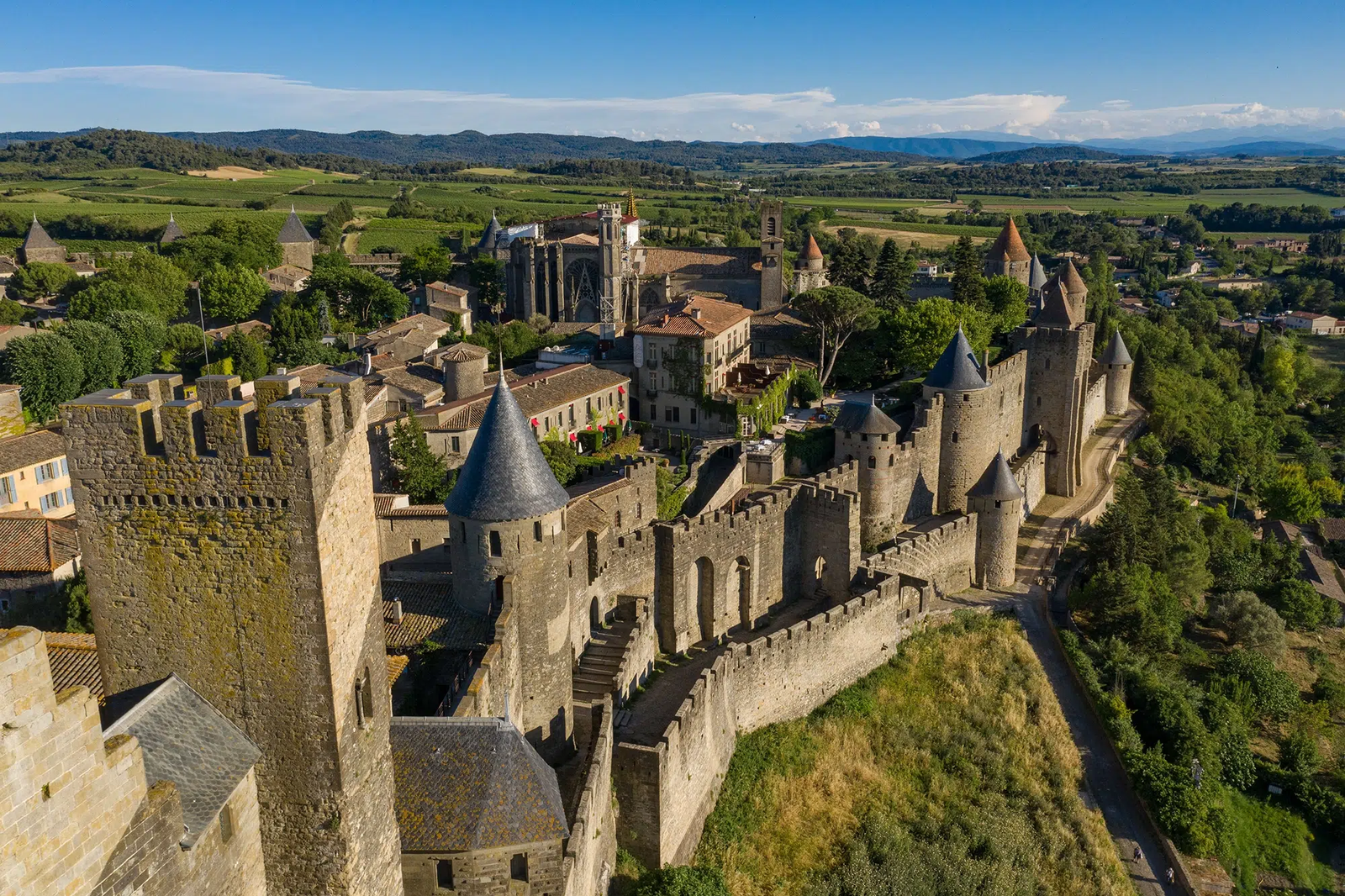 Vision créative du patrimoine de Carcassonne