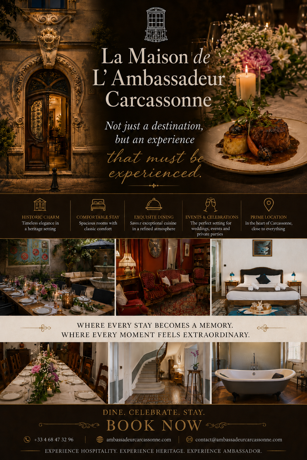 Table locale, cuisine et vins de Carcassonne